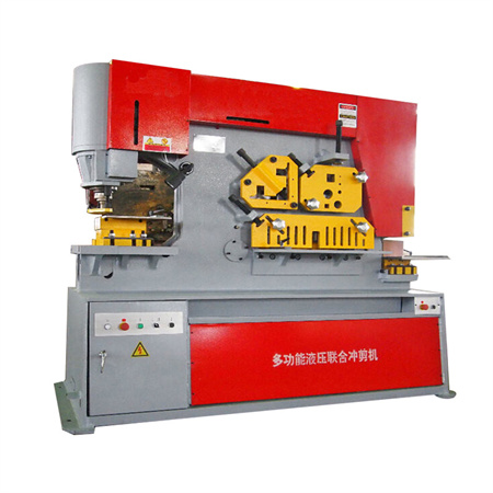 ผลิต CNC Ironworker เครื่องเจาะและตัดขาย ประเทศจีนเครื่องกดผลิตภัณฑ์โลหะไฮดรอลิก
