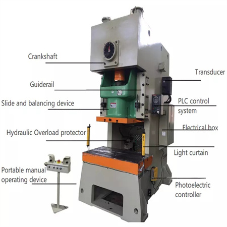 เครื่องเจาะรู Hidrolik Press Hydraulic C Type 40 Ton 80 Ton Hydraulic Press for Square Washer Hole Punch Machine Size