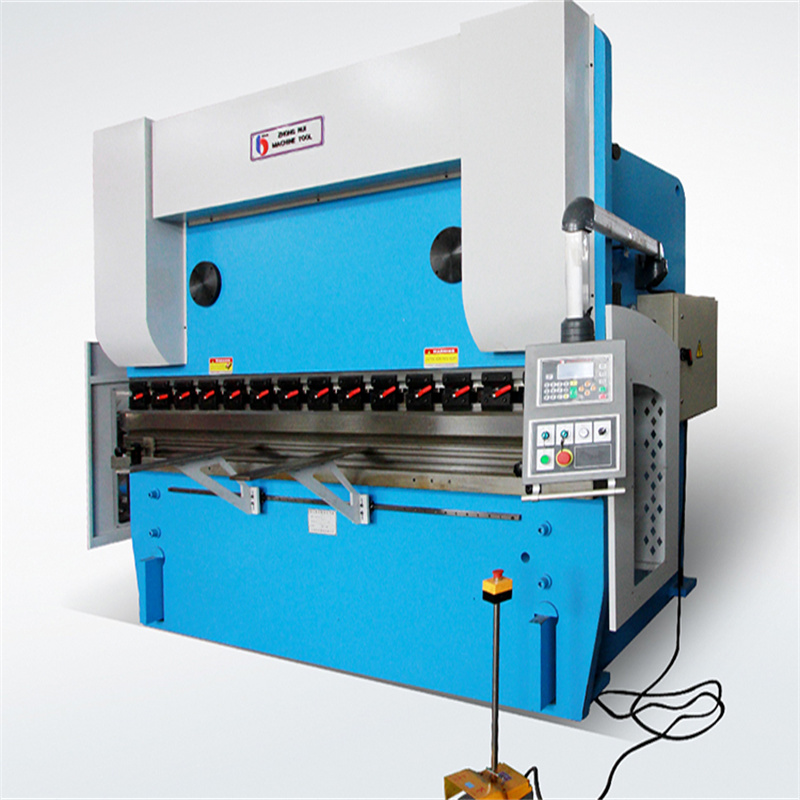 Wc67k 100 Ton 200 Ton Hydraulic Cnc Press Brake Machine สำหรับเหล็กแผ่นเหล็กโลหะ